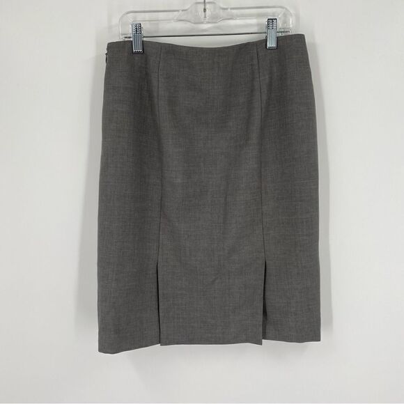 Evan Picone Women’s Gray Straight Pencil Skirt size 2P - Picture 6 of 7